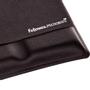 FELLOWES BLACK MOUSEPAD/ WRIST SUPPORT W/ MICROBAN (9181201)