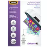FELLOWES Lam.lom. A4 80micron (25) (5396205)