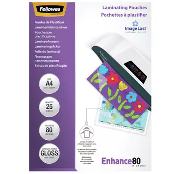 FELLOWES Lam.lom. A4 80micron (25) (5396205)