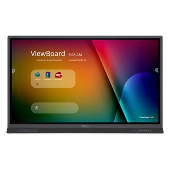 VIEWSONIC ViewBoard IFP6552-1A - 65" Diagonal Class (65.5" viewable) - IFP52 Series LED-backlit LCD display - interactive - 4K UHD (2160p) 3840 x 2160 (IFP6552-1A)