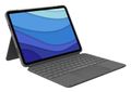 LOGITECH COMBO TOUCH IPAD PRO 11IN 1-3G OXFORD GREY - US PERP (920-010255)