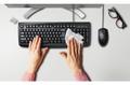 KENSINGTON n Pro Fit Washable Wired Mouse - Mouse - right and left-handed - optical - 3 buttons - wired - USB (K70315WW)