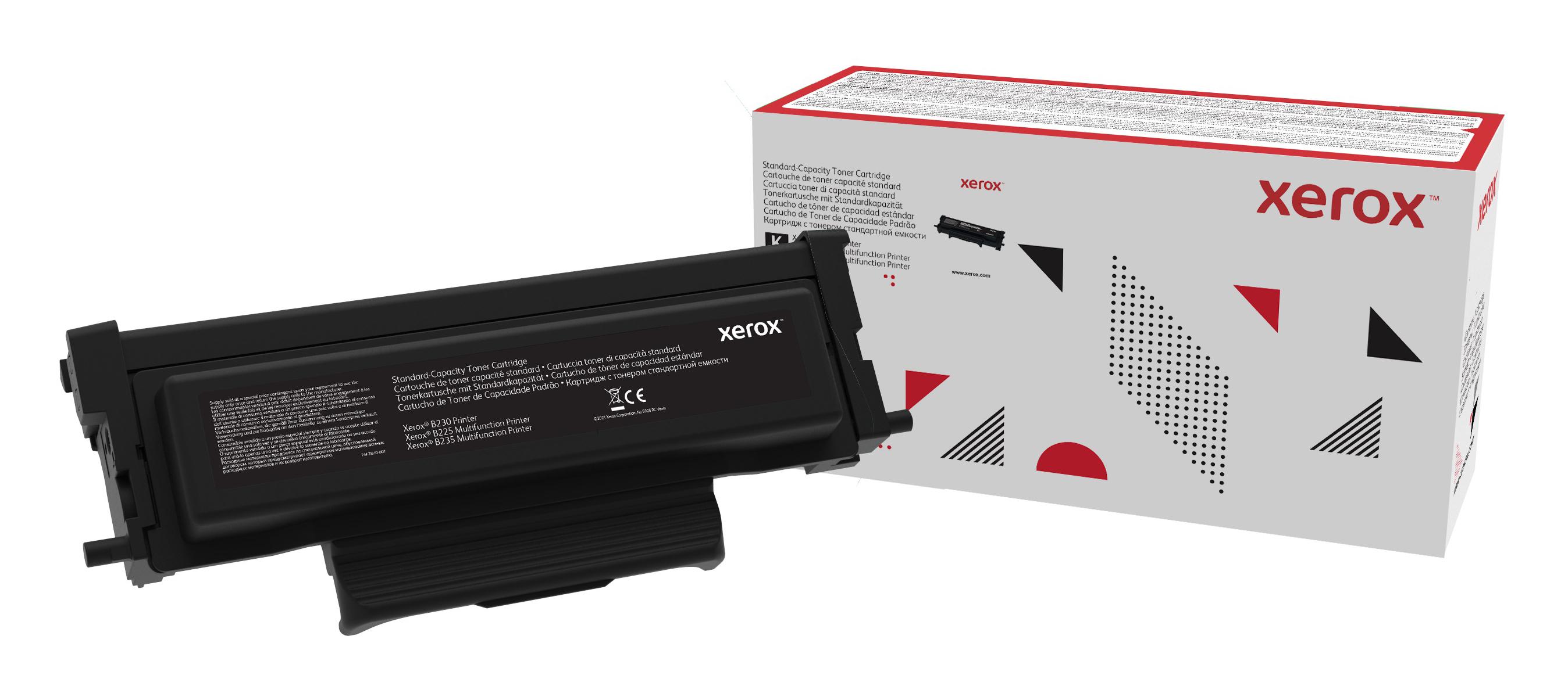 XEROX B230/B225/B235 STD CAP BLACK TONER CARTRIDGE 1200 PAGES SUPL ...