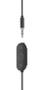 LOGITECH h Zone Wired Earbuds - Headset - in-ear - wired - 3.5 mm jack - noise isolating - graphite - Optimised for UC (981-001013)