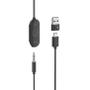 LOGITECH h Zone Wired Earbuds - Headset - in-ear - wired - 3.5 mm jack - noise isolating - graphite - Optimised for UC (981-001013)