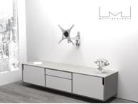 Multibrackets M VESA Flexarm 360 II - monteringssett - for flatpanel - sølv (7350022733251)