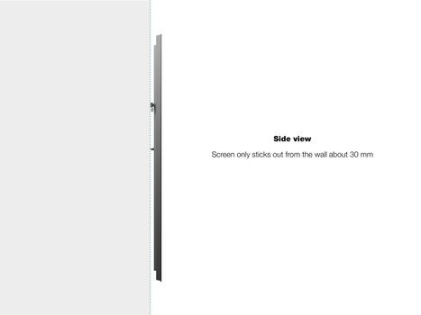 MULTIBRACKETS M Universal Public Wallmount Black Large incl 2x Lock (7350022734173)