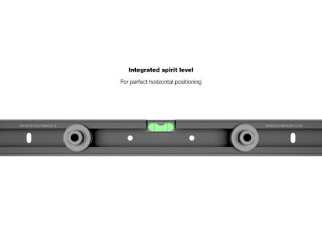 MULTIBRACKETS M Universal Public Wallmount Black Large incl 2x Lock (7350022734173)