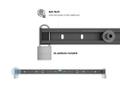 MULTIBRACKETS M Universal Public Wallmount Black Medium (MB4166)