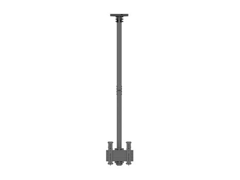 MULTIBRACKETS Ceiling Mount Pro 1U VESA 200 24inch-42inch (7350073733897)