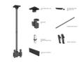 MULTIBRACKETS Ceiling Mount Pro 1U VESA 200 24inch-42inch (7350073733897)