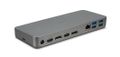 ACER Dock II Universal USB-C Dock 60W Chrome Windows with EU Power Cord (GP.DCK11.00F)