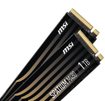 MSI SPATIUM M480 M.2 1000 GB PCI Express 4.0 3D NAND NVMe (S78-440L490-P83)