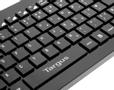 TARGUS Compact Multimedia - Keyboard - USB - Nordic - black (AKB631NO)