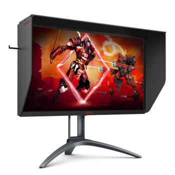 AOC Gaming AG273QXP - AGON Series - LED monitor - gaming - 27" - 2560 x 1440 QHD @ 165 Hz - Nano IPS - 350 cd/m² - 1000:1 - 1 ms - 2xHDMI, DisplayPort - black (AG273QXP)