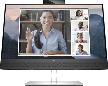 HP E24mv G4 23.8inch IPS FHD Conferencing Monitor 16:9 1000:1 250cd/m2 5ms HDMI VGA DP USB-A 3.1 3YW (169L0AA#ABB)