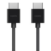 BELKIN BOOST CHARGE - Ultra High Speed - HDMI-kabel - HDMI hane till HDMI hane - 2 m - svart - stöd för 8K