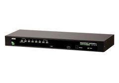 ATEN KVM-switch, styr 8 dat. passar 19"", VGA/USB/PS/2