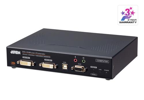 ATEN FHD Dual DVI-I KVM over IP Transmitter with Internet Access (KE6940AIT-AX-G)