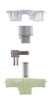 CHERRY MX 10.0N RGB BLACK CORDED KEYBOARD USB EU PERP (G8A-25010LVBEU-2)