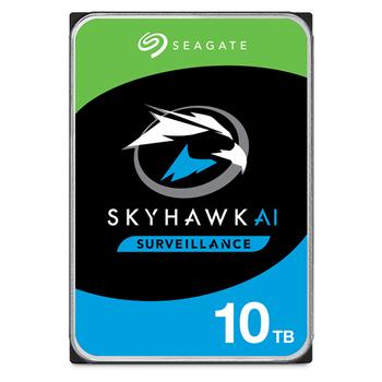 SEAGATE Surveillance AI Skyhawk 10TB HDD SATA 6Gb/s 256MB cache 8.9cm 3.5inch BLK (ST10000VE001)
