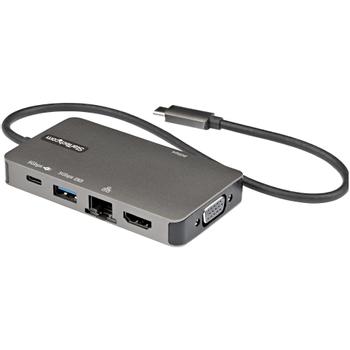 STARTECH USB-C MULTIPORT ADAPTER HDMI/VGA 100W PD PASSTHROUGH 3X ACCS (DKT30CHVPD2)