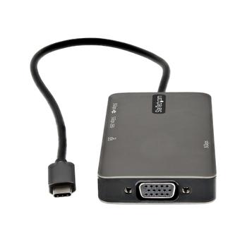 STARTECH USB-C MULTIPORT ADAPTER HDMI/VGA 100W PD PASSTHROUGH 3X ACCS (DKT30CHVPD2)