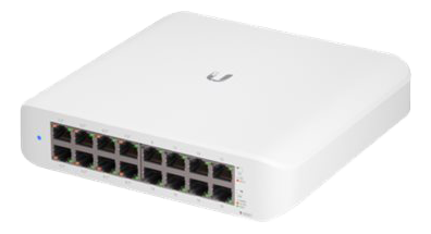 UBIQUITI Unifi 16 Gigabit RJ45 ports including 8 w 802.3at PoE+ (USW-Lite-16-PoE)