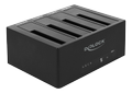 DELOCK USB 3.0 Docking Station for 4 x SATA HDD / SSD with Clone Function