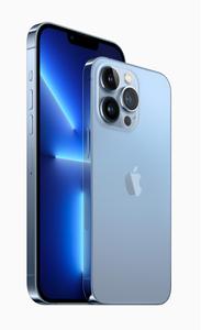 APPLE iPhone 13 Pro Max 128GB 6.7inch Super Retina XDR A15 Bionic 5G 12MP Wide 12MP Ultra wide camera Nano+eSIM IP68 Sierra Blue (MLL93QN/A)