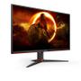 AOC Q27G2E/BK - 27, 2560x1440,  VA, Flat, Fixed base, tilt, , , , , -, -, -, DPx1, HDMIx2, -, -, Brightness 250 cd/m, AOC Gaming (Q27G2E/BK)