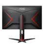 AOC Gaming Q27G2S - G2 Series - LED monitor - gaming - 27" - 2560 x 1440 QHD @ 165 Hz - IPS - 350 cd/m² - 1000:1 - 1 ms - 2xHDMI, DisplayPort - matte black front, matte black/red back side (Q27G2S/EU)