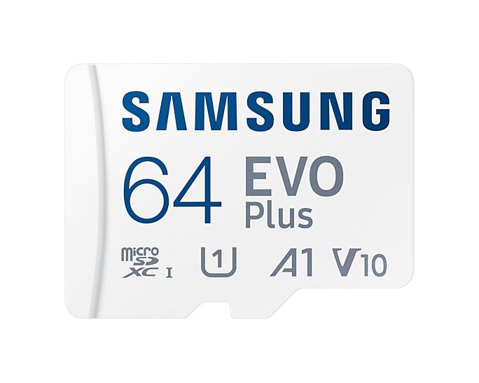 SAMSUNG EVO PLUS microSD 64GB Class10 Read up to 130MB/s