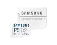 Samsung EVO Plus MB-MC128KA - flashminnekort - 128 GB - microSDXC UHS-I (MB-MC128KA/EU)