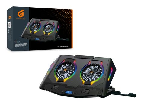 CONCEPTRONIC THYIA02B ERGO Gaming-Notebook KÃ¼hlauflage (THYIA02B)