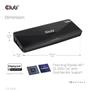 CLUB 3D SenseVision USB3 4K Docking Station (CSV-3103D)