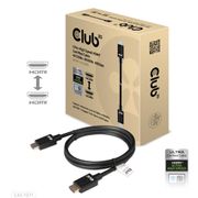 CLUB 3D HDMI 2.1 M/M ULTRA HIGH SPEED 4K120HZ 8K60HZ 1M/ 3.28FT