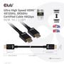 CLUB 3D HDMI-kabel 1m Sort (CAC-1371)