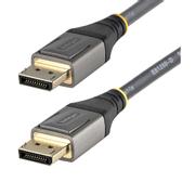 StarTech 16ft (5m) VESA Certified DisplayPort 1.4 Cable, 8K 60Hz HDR10, Ultra HD 4K 120Hz DP Video Cable, DisplayPort to DisplayPort Cable, DP Cord for Monitors/Displays, M/M - DP 1.4 Cable with Latches (DP14V