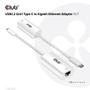 CLUB 3D USB TYPE C 3.1 Gen1 Male To 1GB Ethernet Female Active Adapter (CAC-1519)