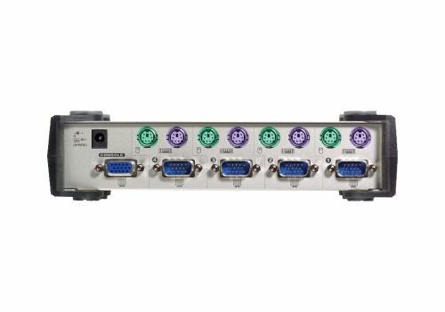 ATEN 4p PS2 KVM  for USB, SUN Cable (CS84AC-AT)