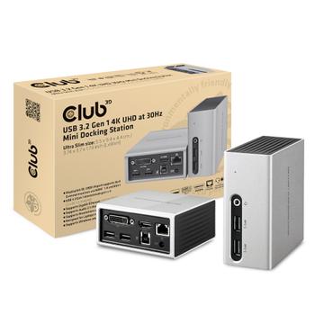 CLUB 3D DOCK USB3.0 DUAL GFX 4k MINI (CSV-3104D)