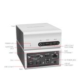 Club 3D SenseVision USB 3.0 4K Mini Docking Station - dokkingstasjon - USB - DVI, HDMI - 1GbE (CSV-3104D)