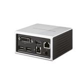 Club 3D SenseVision USB 3.0 4K Mini Docking Station - dokkingstasjon - USB - DVI, HDMI - 1GbE (CSV-3104D)