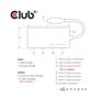 CLUB 3D USB 3.0 4-Port Hub w/ PowerAdp (CSV-1431)