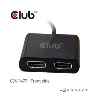 CLUB 3D adaptor USB 3.1 Typ A  2x DP (CSV-1477)