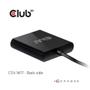 CLUB 3D Cable C3D USB A to DP 1.2 Dual Display USB 3.1, 4K 60Hz, 2x  DP 1.2 (CSV-1477)