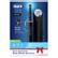 Oral-B Pro3 3500 CA elektrisk tannbørste (sort) Trykk sensor, timer, oppladbar