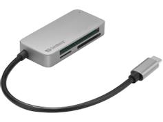 Sandberg USB-C Multi Card Reader Pro - kortleser - USB-C