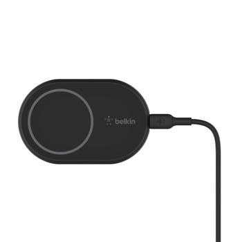 Belkin BOOST CHARGE trådløs ladeholder for bil + bilstrømadapter - 10 watt (WIC004BTBK)